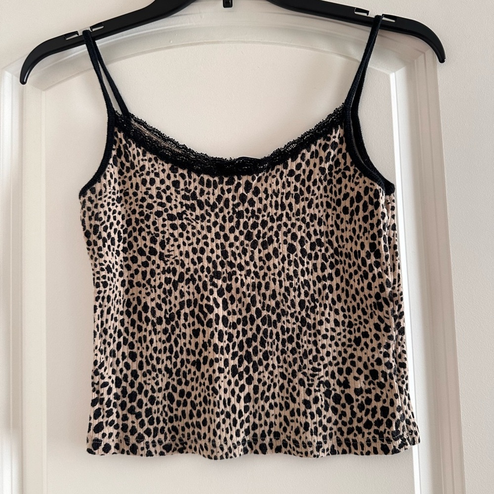 Brandy Melville cheetah tank